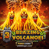 3 Blazing Volcanoes Power Combo Game
